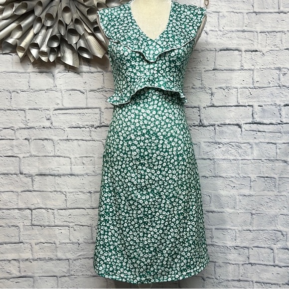 NWT-Grace Karin Summer Floral Mini Dress - Picture 2 of 7